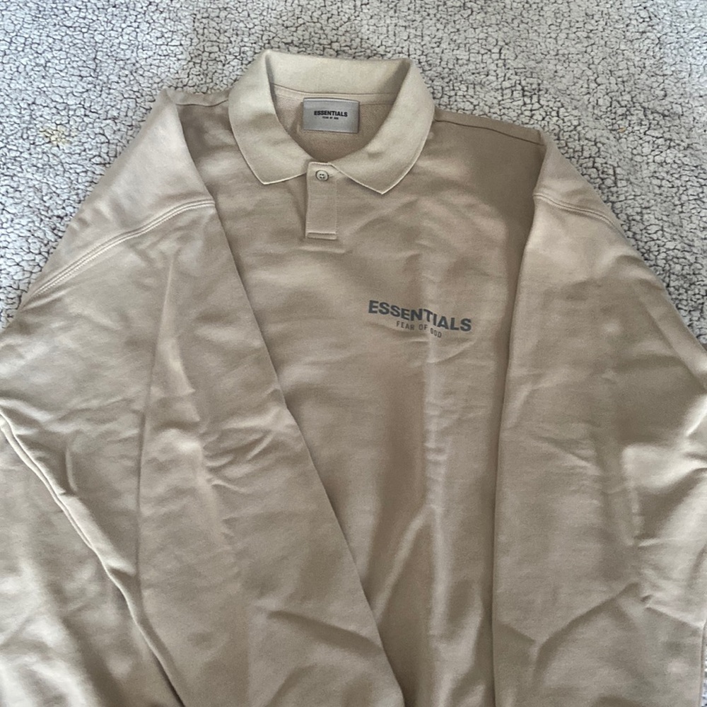 Essentials Long Sleeve Polo